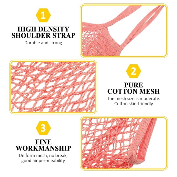 Amazon Purple Mesh Produce Bag - Picture 2 of 4